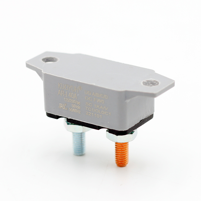 Kuoyuh 50V 3A-50A marine truck automatic reset battery circuit breaker2