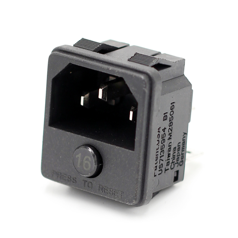 KUOYUH 88D Series 5A Plug overload protectors button switch miniature circuit breakers