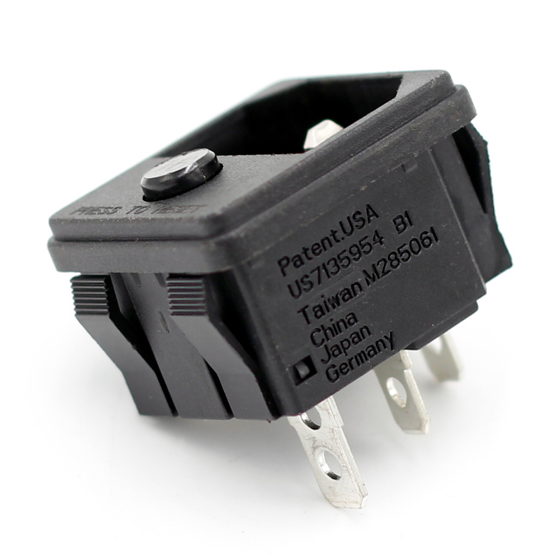 KUOYUH 88D Series 5A Plug overload protectors button switch miniature circuit breakers2