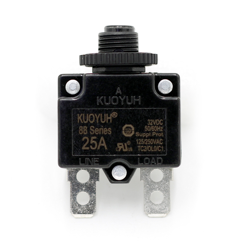 Kuoyuh 88 series Mini Miniature Overload Protector 4A 5A 8A 10A 12A 15A 20A 27A Electrical automatic Circuit Breaker2