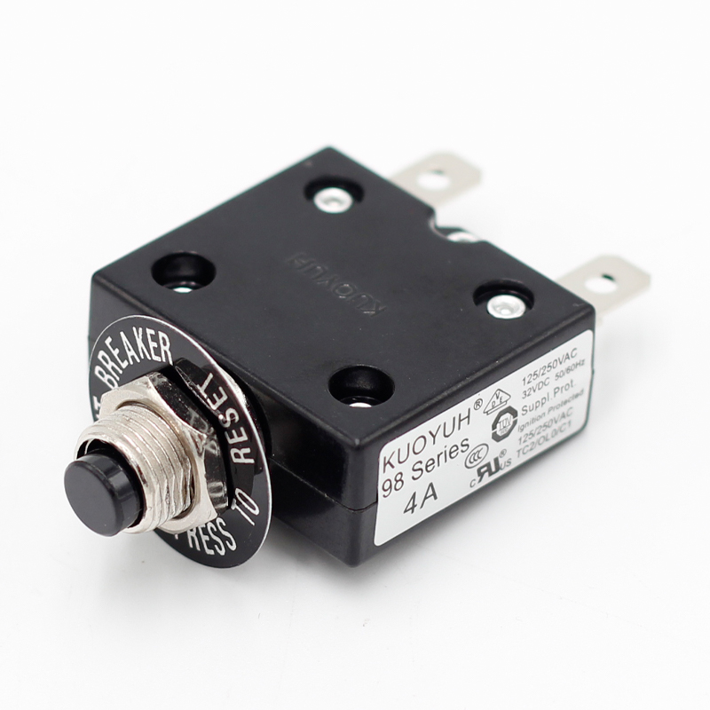 KUOYUH 98 series reset Thermal Overload protector switch 3A 5A 10A 15A 20A 25A 30A Mini Circuit Breaker2