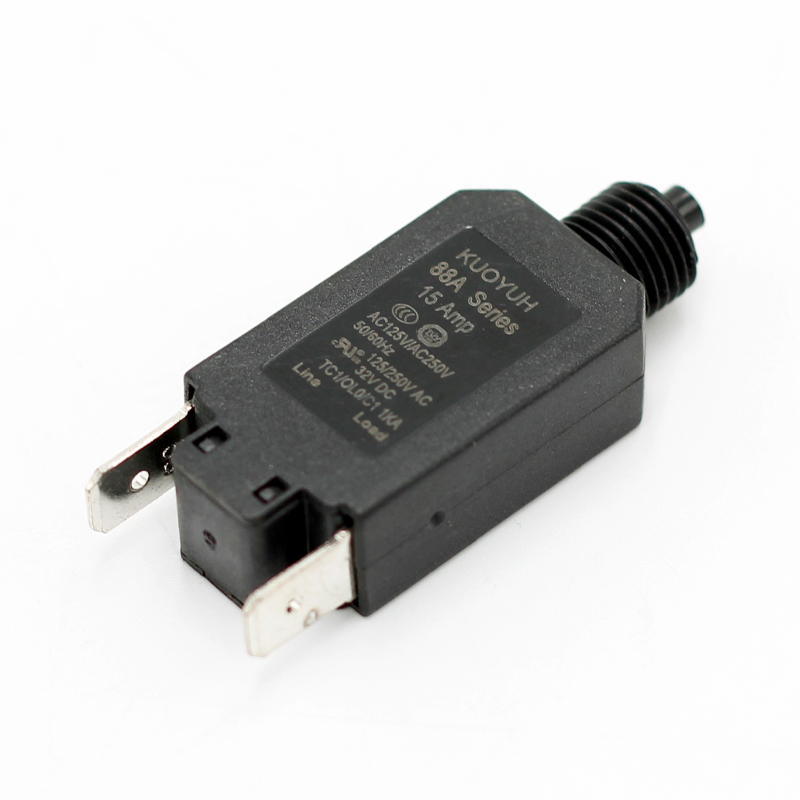 KUOYUH 88A 3A 4A 5A 6A7A8A10A12A14A15A16A Overload Protector Circuit Breaker button Switch Mount 32V DC Overload Switch