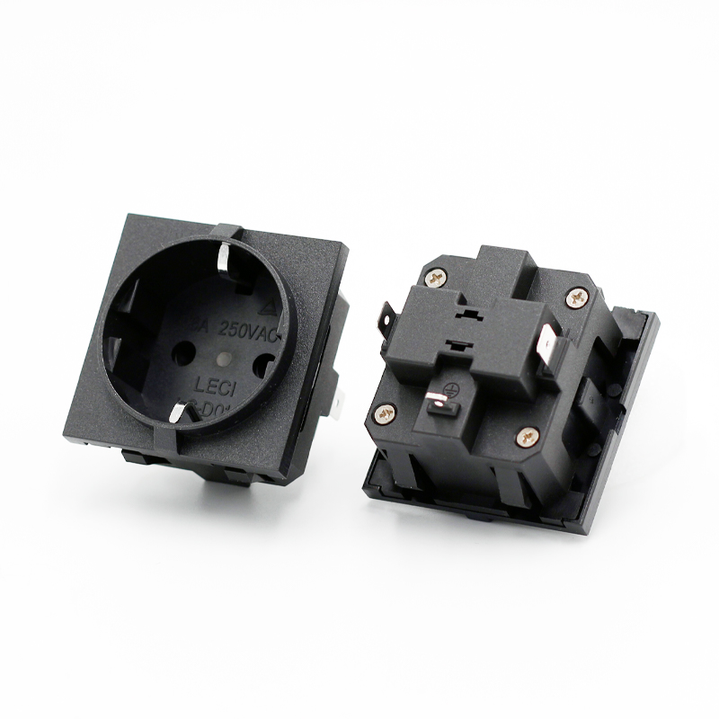 16A 250V AC European Germany Power Strip Schuko Socket safe AC power socket