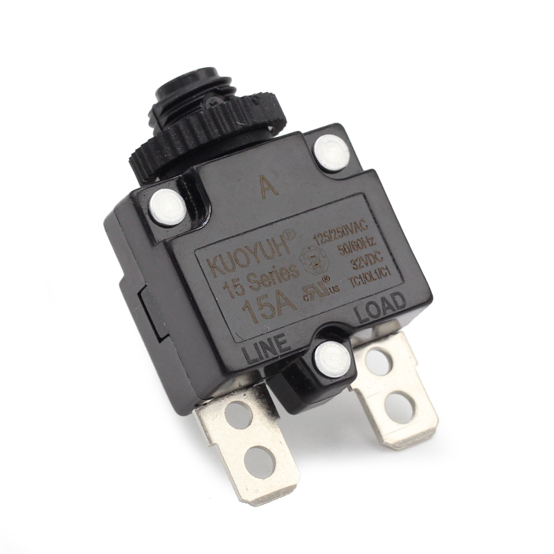 15 series 2-20A manual reset thermal overload motor protector circuit breaker2