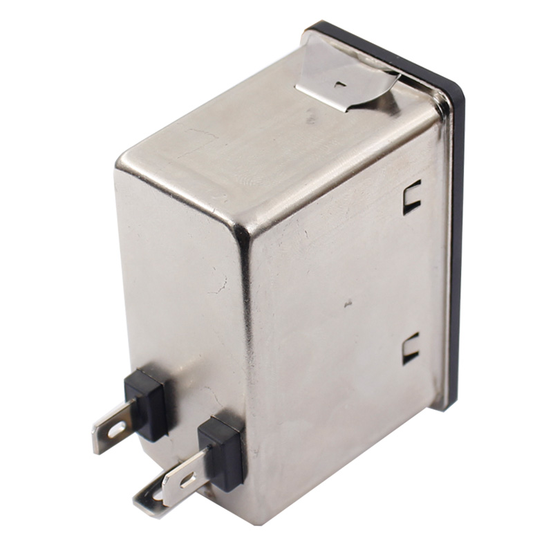 Snap-in version of power entry module with noise filter IEC320 C14 SOCKET ROCKET 2FUSE HOLDER4