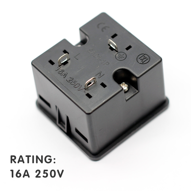 Desktop Snap In aluminium Electrical flip cable cubby socket with South African power box4