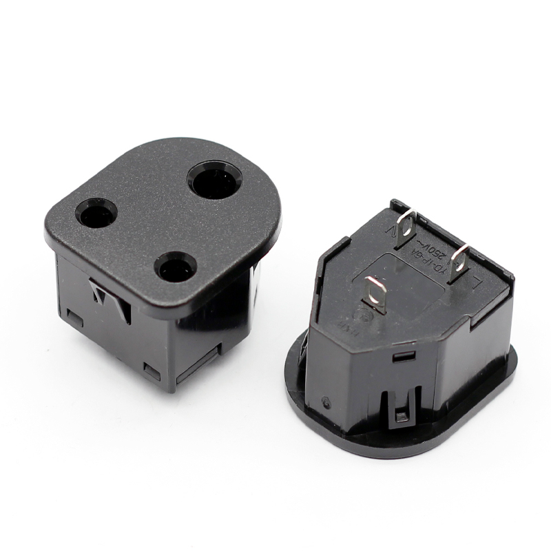 Desktop India standard Snap In aluminium Electrical flip cable cubby socket with Big/Small South African power socket