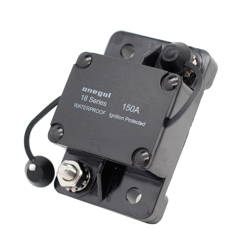 30A 40A 50A 60A 70A 80A 100A 120A 150A 200A AMP Fuse Reset 12-48V DC Car Boat Auto Waterproof Circuit Breaker
