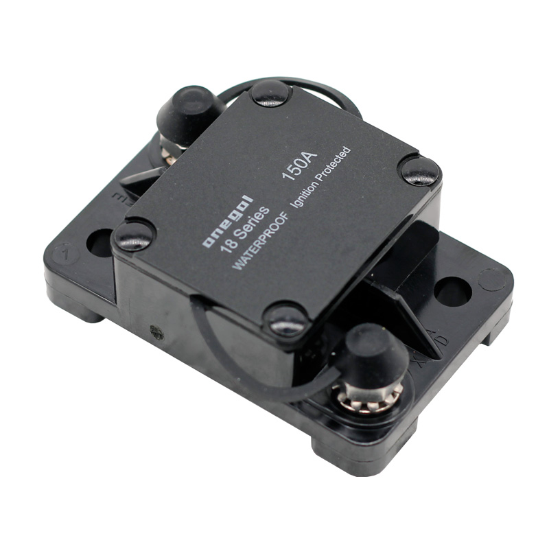 30A 40A 50A 60A 70A 80A 100A 120A 150A 200A AMP Fuse Reset 12-48V DC Car Boat Auto Waterproof Circuit Breaker