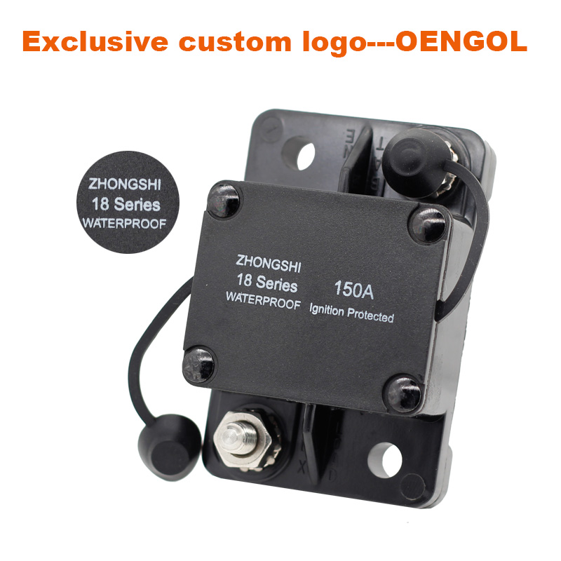 30A 40A 50A 60A 70A 80A 100A 120A 150A 200A AMP Fuse Reset 12-48V DC Car Boat Auto Waterproof Circuit Breaker4