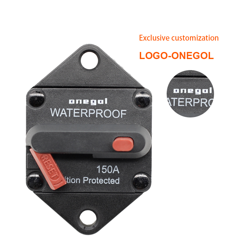 Waterproof car truck fuse circuit breaker DC auto boat reset circuit breaker4