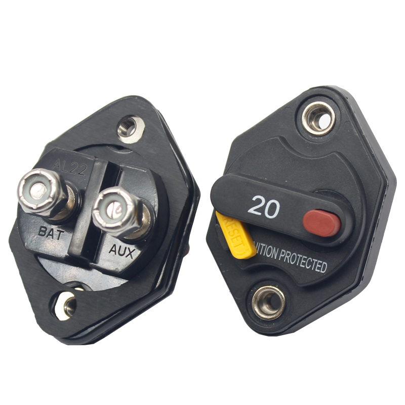15A caravan manual reset waterpoof Car/Boat bimetal automobile circuit breakers