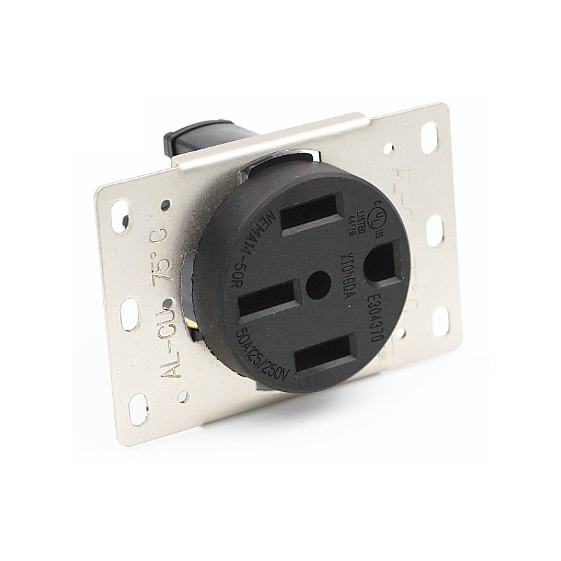 50A NEMA 14-50R RV and Electric Vehicles Range Receptacle Outlet4