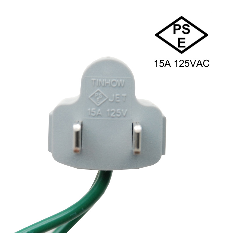 755 stand AC Electrical Japanese power socket convertor Connector 2pin to 3pin Plug Adapter3