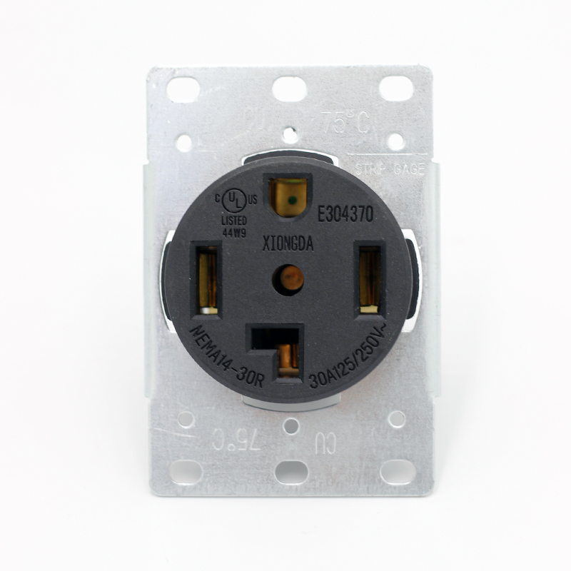 50A NEMA 14-50R RV and Electric Vehicles Range Receptacle Outlet4