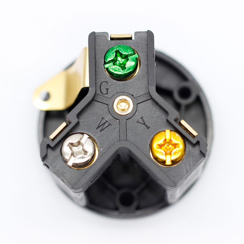 125V 30A Nema 14-30 RV Power Adapter Camper Female Replacement Plug Receptacle