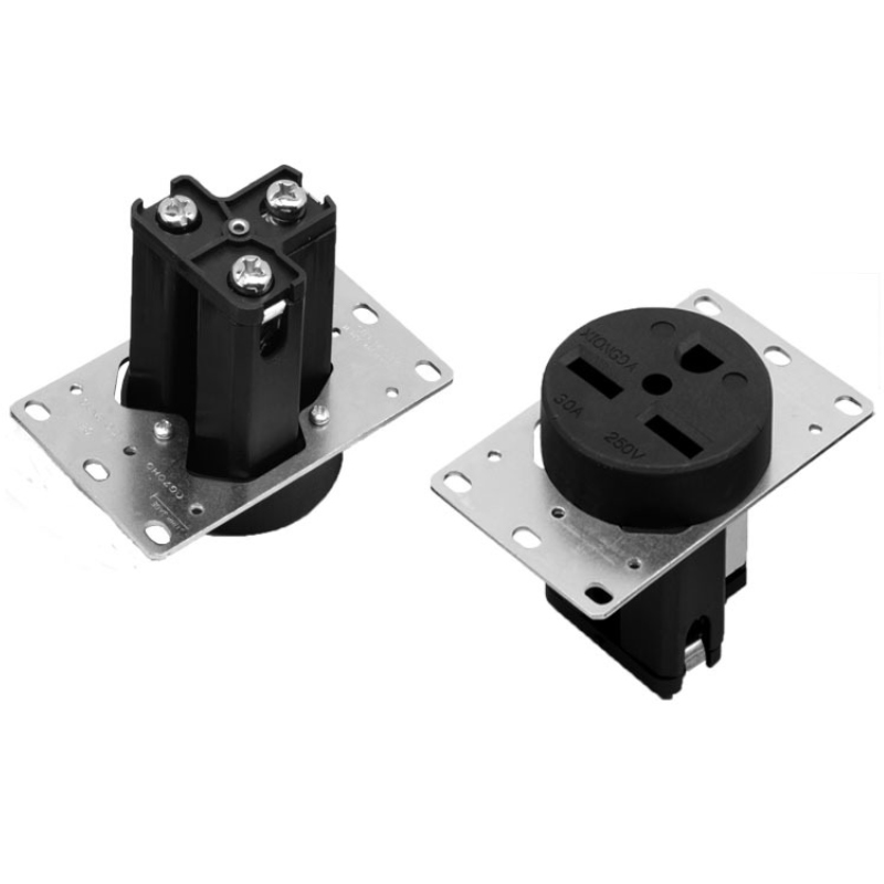 30 Amp 250V NEMA 6-30R RV and Electric Vehicles Range Receptacle Socket3