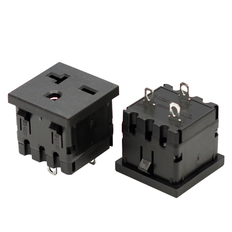 IEC 20A 250V AC power American USA standard socket 3 PIN plug PDU socket connector