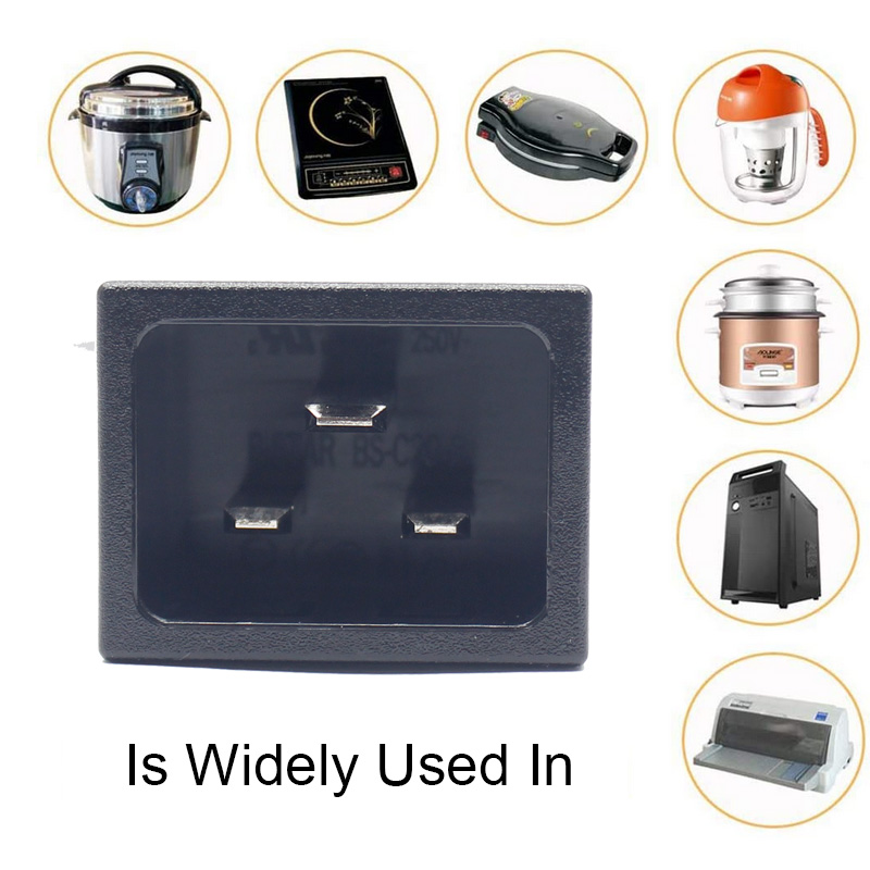 IEC 60320 C20 16A/20A 250VAC socket Power Inlet with Quick Disconnects pdu plug2