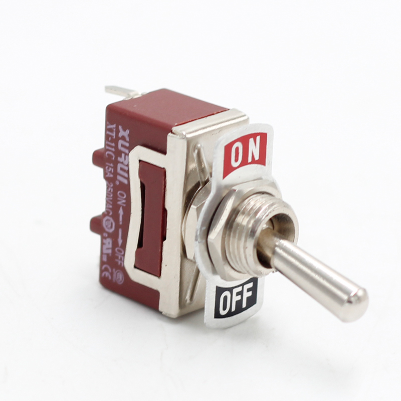 15A 250VAC onoff spst solder type single pole on off toggle switch