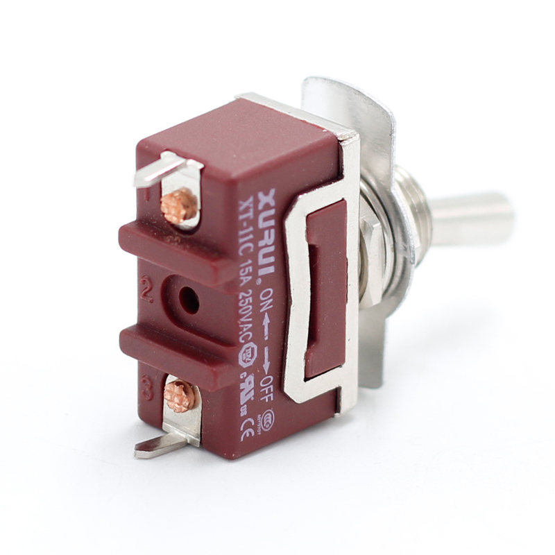 15A 250VAC onoff spst solder type single pole on off toggle switch2