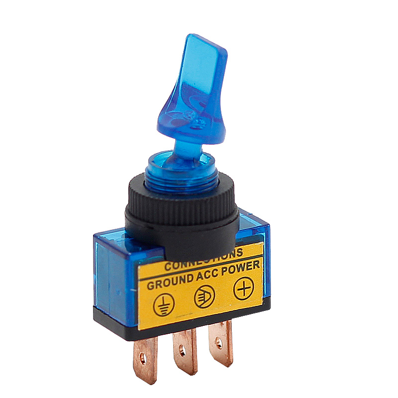 ASW-14D Hot-Selling Heavy Duty 20A 12VDC Toggle Switch with Neon Light ON-OFF Short Actuator Automotive 12 Volt for Car RV Truck4