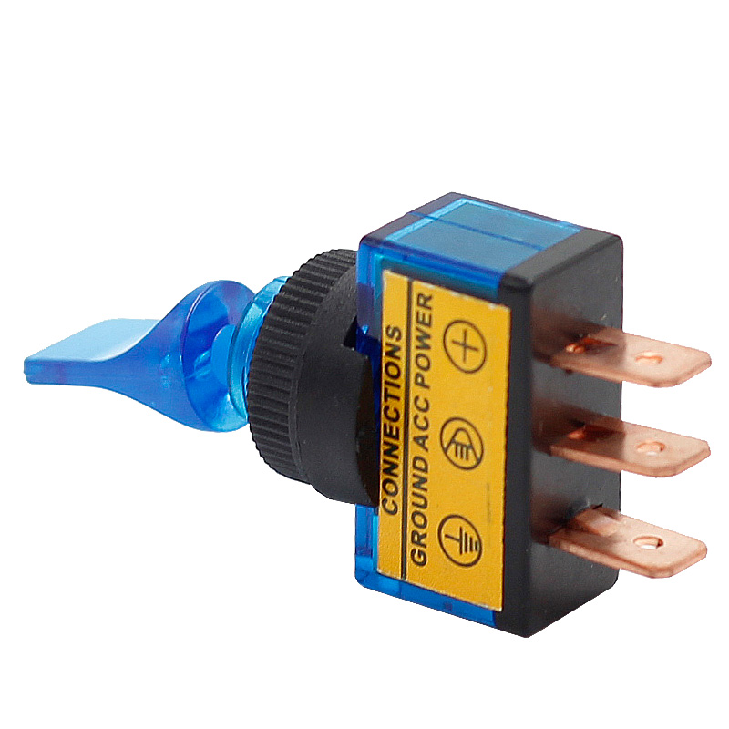 ASW-14D Hot-Selling Heavy Duty 20A 12VDC Toggle Switch with Neon Light ON-OFF Short Actuator Automotive 12 Volt for Car RV Truck5